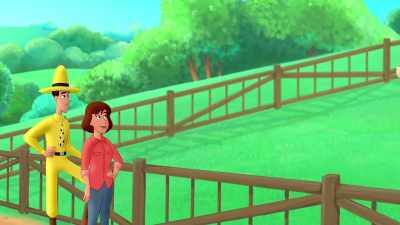 (lamb bleating) - Curious George: Go West, Go Wild
