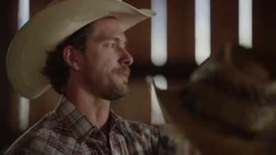 [lament music] - A Cowboy Christmas Romance
