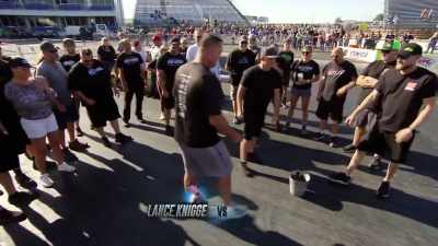 Lance Knigge versus
Mr. Odom, Odom Racing. - Street Outlaws No Prep Kings Team Attack