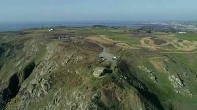 Land that was once
characterized - Secret Nazi Ruins