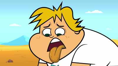(Landing thud) - Total DramaRama