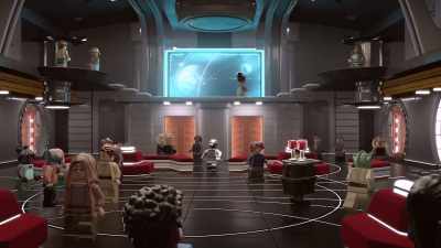 LANDO: Welcome aboard the Halcyon, - Lego Star Wars Summer Vacation