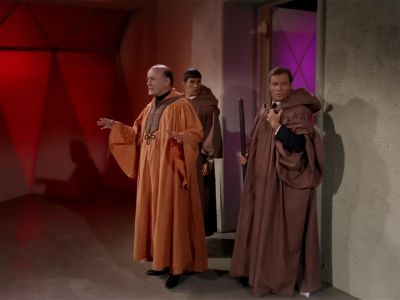 Landru speaks here. - Star Trek