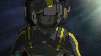 Lane Aim! So you can't fight unless
you have a hostage? - Mobile Suit Gundam Hathaway