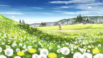 - Lang, Mom's coming!
- We gotta go. Come on run! - Maquia: When the Promised Flower Blooms