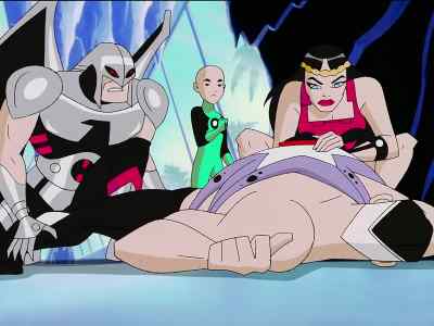 Lantern, Barda, - Batman Beyond