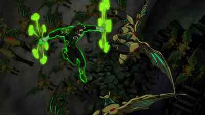 - Lantern, plug that hole.
- Yeah, yeah, I got this. - Justice League: War