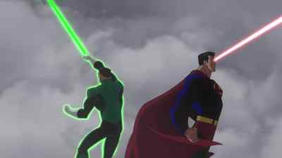 Lantern, we're cloaked right above you. - Justice League: Crisis on Two Earths