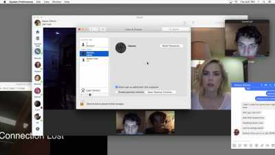 (LAPTOP CHIMES)
(TRAIN SCREECHING) - Unfriended: Dark Web