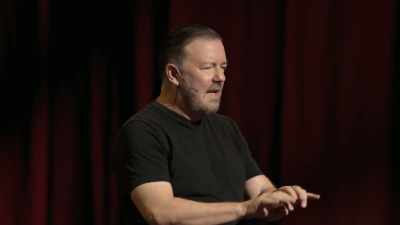 Бам, уже здесь. Я: «О...»
Она: «Это просто!» - Ricky Gervais: Armageddon