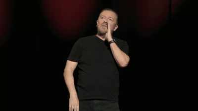 «Звучало довольно убедительно!»
«Да, ведь я хорош». - Ricky Gervais: Armageddon