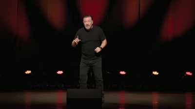 Если кто попытается его сожрать,
он скажет: «Пошел на хер, мразь!» - Ricky Gervais: Armageddon