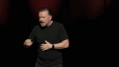 Съел он, значит, этот пирог
и такой: «Ох, боже...» - Ricky Gervais: Armageddon