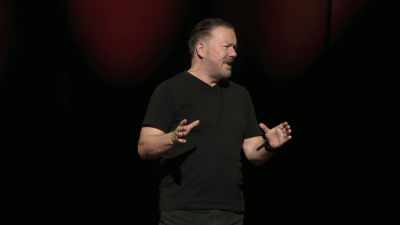 Словно королевский указ:
«Вы любезно приглашены...» - Ricky Gervais: Armageddon