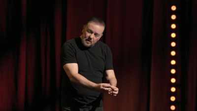 «Там же он хранит
свой тестостерон, - Ricky Gervais: Armageddon