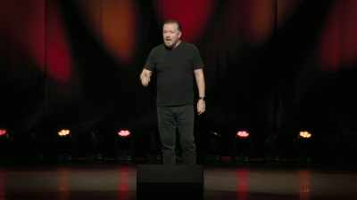 Сказала: «Потому что
по парку ходит мужик - Ricky Gervais: Armageddon