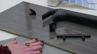 Large format,
minimal grout lines, - Renovation Impossible