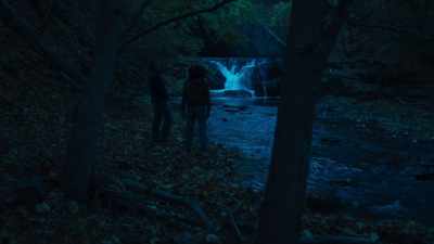 [Lark shouting] - The Falling World
