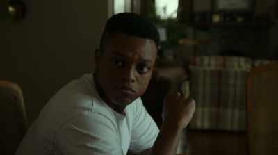 Larry bulked up, - Last Flag Flying