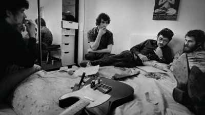 Larry Campbell: Levon's point
was that these were five guys - Once Were Brothers