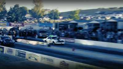 [Larry] Left really nice,
wheels up. - Street Outlaws No Prep Kings Team Attack