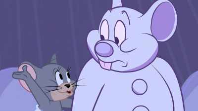 Larry, you risked your life
coming to these springs to save us. - Tom and Jerry Snowman's Land