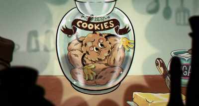 - [Larry] So the mommy
put the cookie on a plate - Daddy Daughter Trip