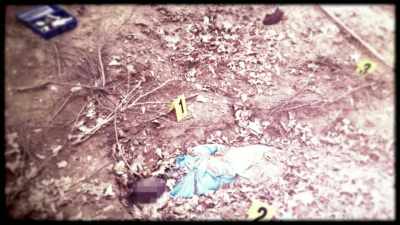 LARRY: The manner
in which she was killed, - Buried In The Backyard