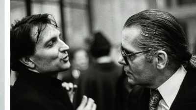L'artiste Patrick Hourcade rencontra Karl en 1976. - The Mysterious Mr. Lagerfeld