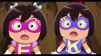 [laser exploding] - Ryan's World the Movie: Titan Universe Adventure