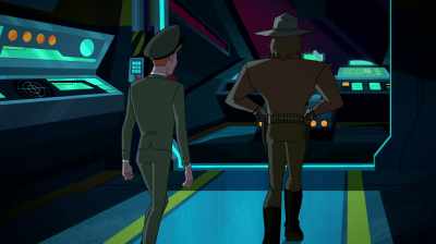 (LASER WHOOSHING) - Justice League Action