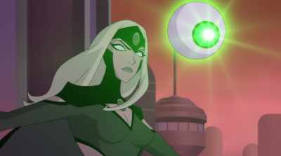(LASERS FIRING) - Justice League vs the Fatal Five