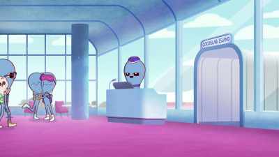 Last call for all beings boarding
flight 334 to Cocoslab Island. - Strange Planet