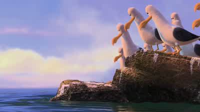 Last I heard, he's heading towards the harbour. - Finding Nemo