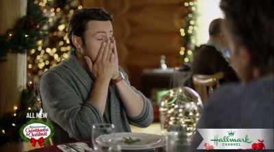 Last night, - The Mistletoe Secret