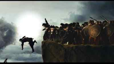 Last one in is a rotten egg.
Cannonball! - Meet the Spartans
