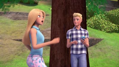 Last one up doesn't get s'mores! - Barbie: It Takes Two