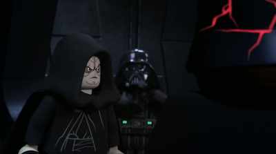 Last question, would you ever,
under any circumstance, - LEGO Star Wars Holiday Special
