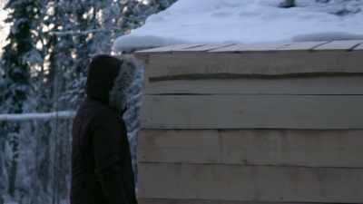 Last screw. All right.
Let's check it out inside. - Life Below Zero: Next Generation