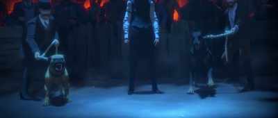 Last summer, I went
to cheerleading camp. - White Fang