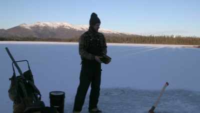 Last thing I need to do is
work up a sweat out here. - Life Below Zero: Next Generation