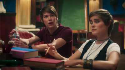 - Last time I looked, Darra,
this was a library, not a café. - The Bureau of Magical Things