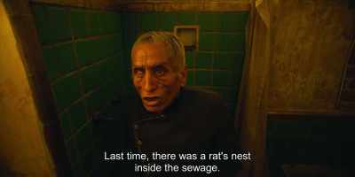 Last time, there was a rat's nest
inside the sewage. - Dark Forces