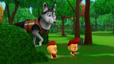 Last time we were in the woods, - The Chicken Squad