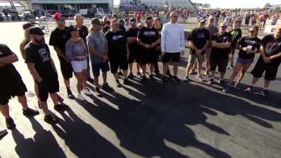 Last week, he beat Ryan Martin
in the Team Attack race. - Street Outlaws No Prep Kings Team Attack