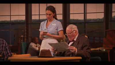 Last year's winner,
Eunice Kevesdy, - Waitress: The Musical