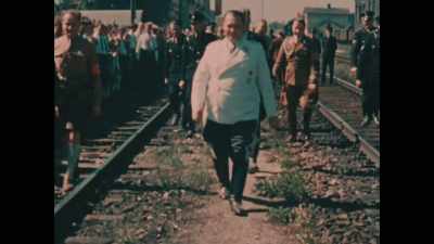 Later on, at Nuremberg, when Goring
is on trial for war crimes, - Rise of the Nazis