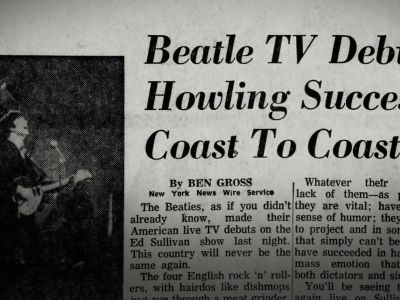Later, they said
there was no reported crime. - Beatles '64