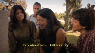 LATIN LOVER NARRATOR: And so,
friends, after Michael died, - Jane the Virgin