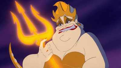 [laughing evilly - The Little Mermaid Live!